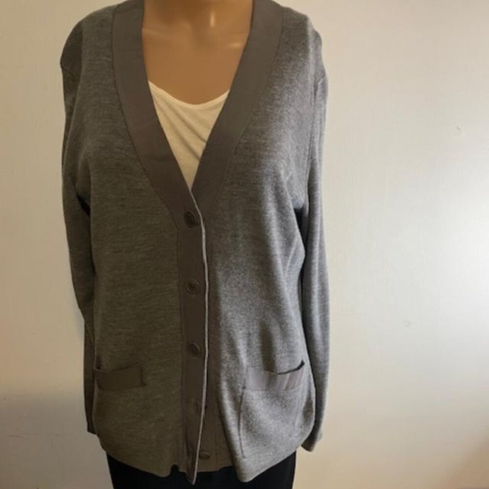 CARDIGAN -Banana Republic - Grey- Medium